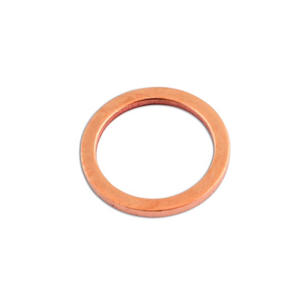Copper Washers - Sealing - M14 x 18.0mm x 1.5mm - Pack Of 100