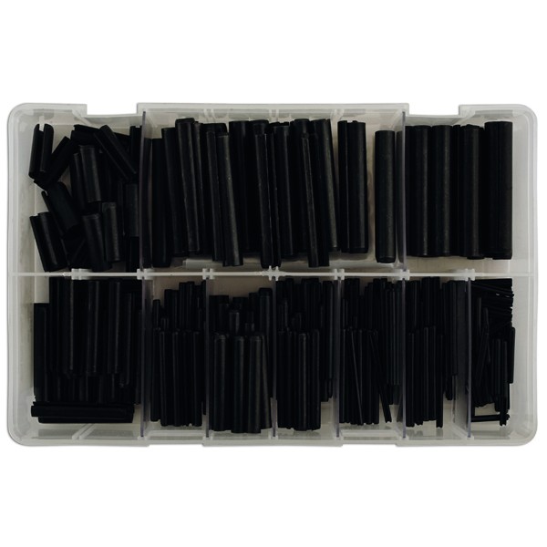 Spring Roll Pins - Black - Assorted Imperial - Box Qty 385