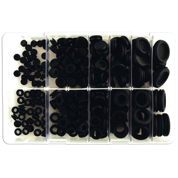 Grommets - Wiring & Blanking - Assorted - Box Qty 240