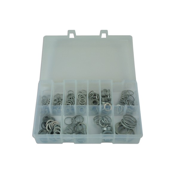 Aluminium Washers - Assorted - Box 260