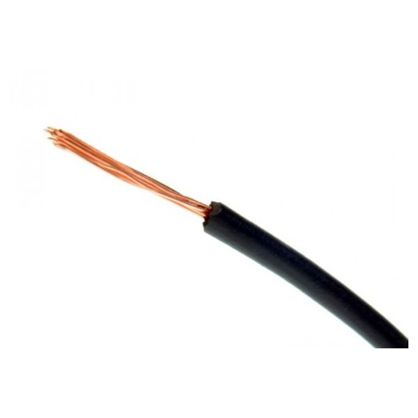 1 Core Cable - 1 x 28/0.3mm - Black - 50m