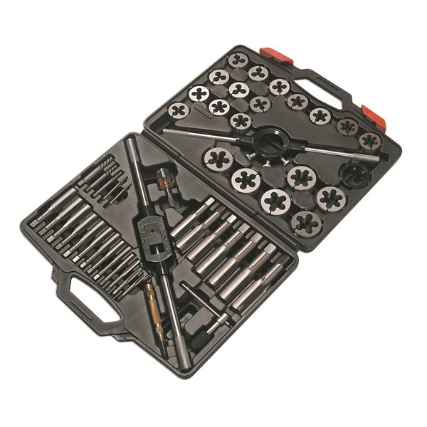 Tap & Die Set - Alloy Steel - 51 Piece