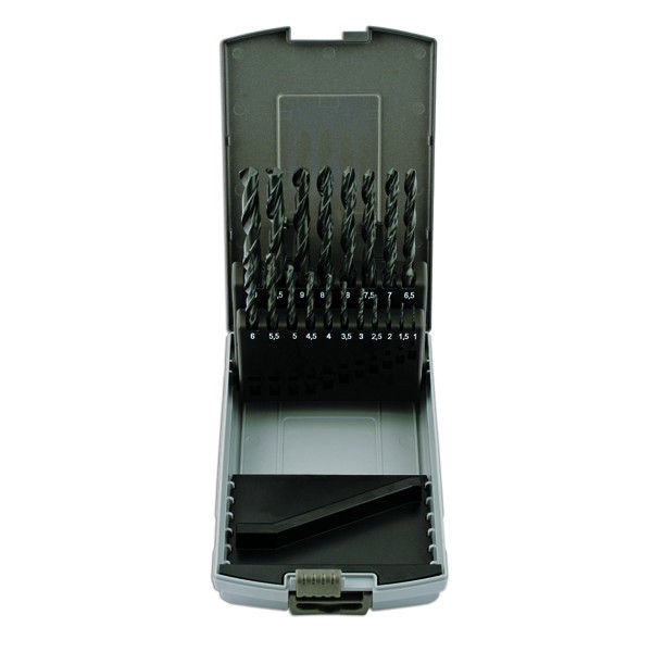 HSS Metric Drill Bit Set - 19 Piece