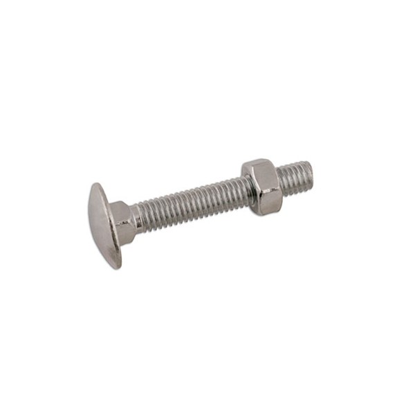 Coach Bolts & Nuts - 10mm x 75mm - Pack Of 50 Pairs