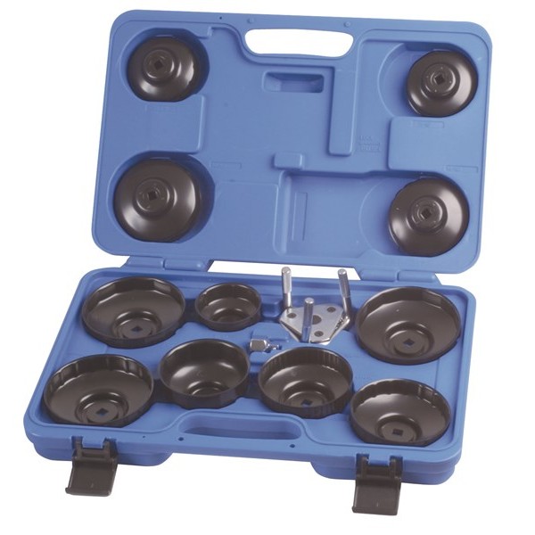 Oil Filter Wrench Set - Cup Type - 13 Piece