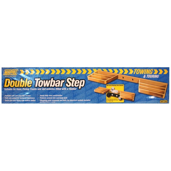 Rear Tow Bar Step - Double