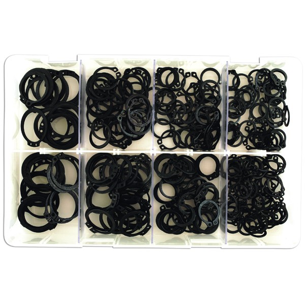 External Metric Circlips - Assorted - Pack Of 250