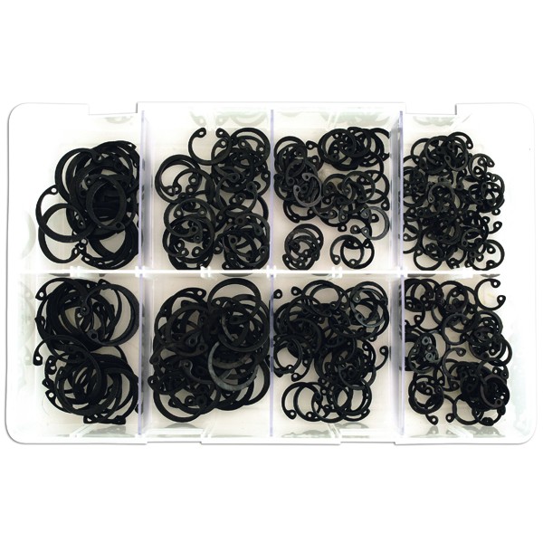 Internal Metric Circlips - Assorted - Pack Of 250