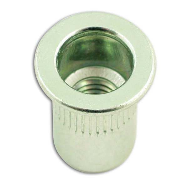 Half-Splined Threaded Nutserts - 6mm - Pack Of 50