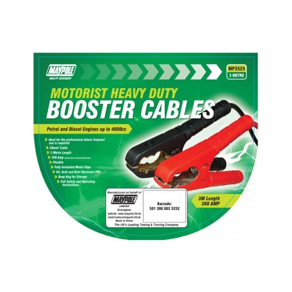 Jump Leads - 20mm x 3m