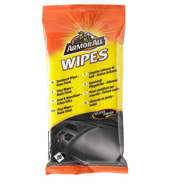 Dashboard Wipes - Gloss Finish - Pack Of 20