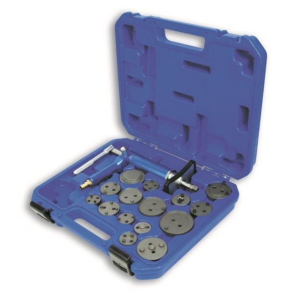 Brake Caliper Rewind Tool Set - Pneumatic - 16 Piece