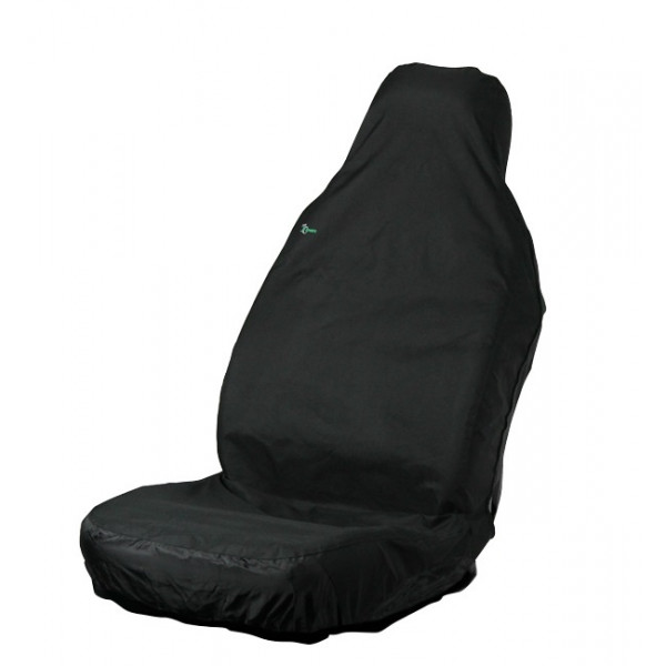 Car Seat Cover - Front Single - Black