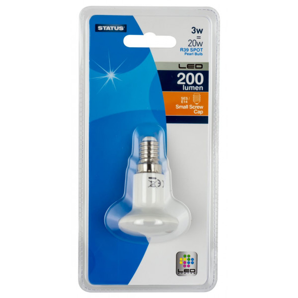 LED Small Edison Screw Cap R39 Reflector Bulb - 3W - 200 Lumen