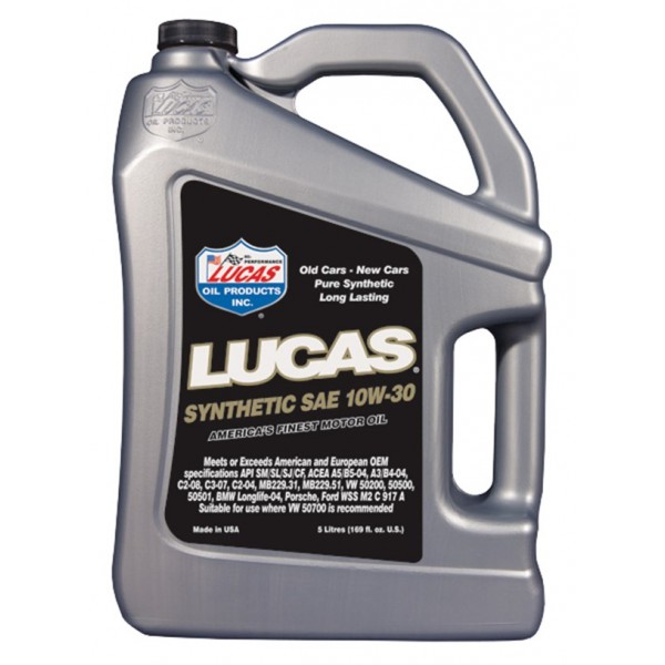 10W30 Synthetic Motor Oil - 5 Litre