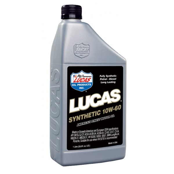 10W60 Fully Synthetic Motor Oil - 1 Litre