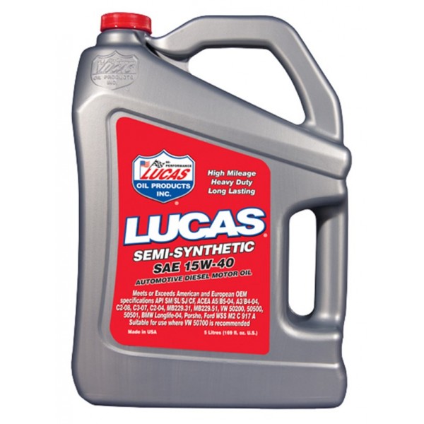 15W40 Semi-Synthetic SAE Diesel Oil - 5 Litre