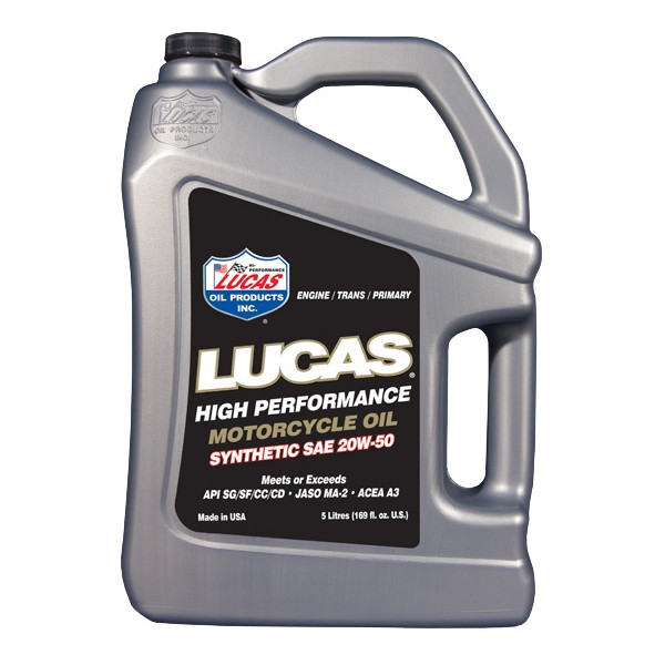 SAE 20W50 Fully Synthetic Motorcycle Oil - 5 Litre