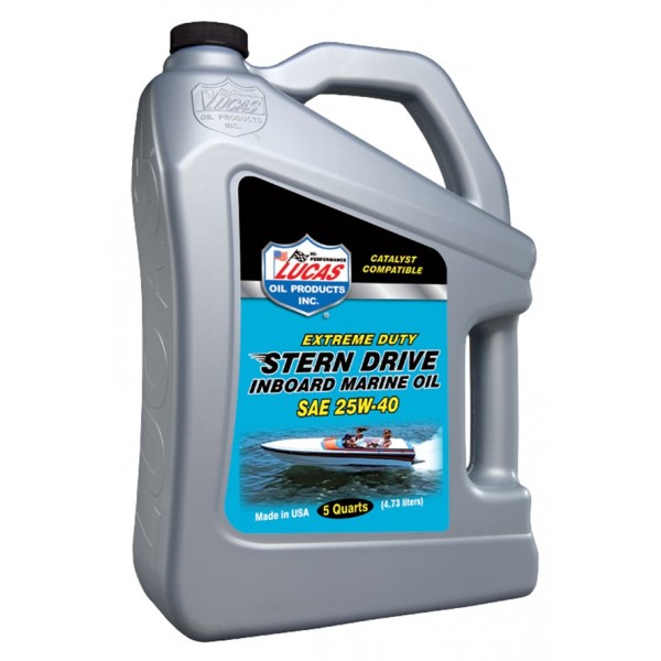 25W40 SAE Stern Drive Inboard Marine Oil FC-W - 4.54 Litre