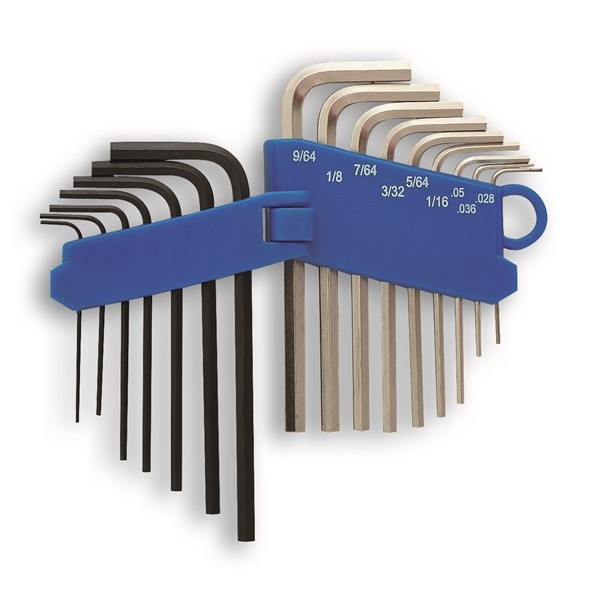 Miniature Hex Key Set - 16 Piece