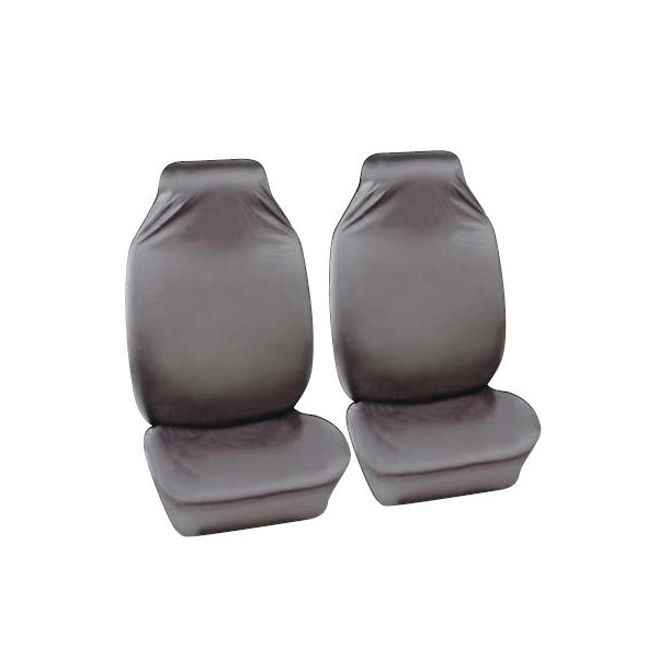 Car Seat Cover Defender - Front Pair - Grey