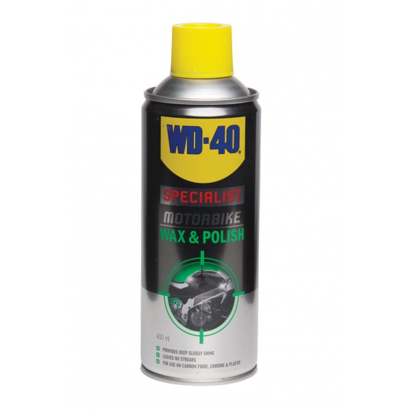 WD-40 Specialist Motorbike Wax & Polish - 400ml