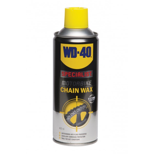 WD-40 Specialist Motorbike Chain Wax - 400ml