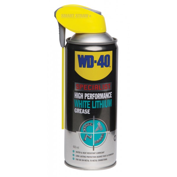 WD-40 Specialist White Lithium Grease - 400ml