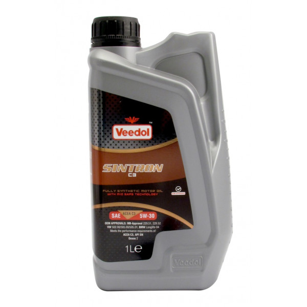 Sintron C3 5W-30 - Fully Synthetic - 1 Litre