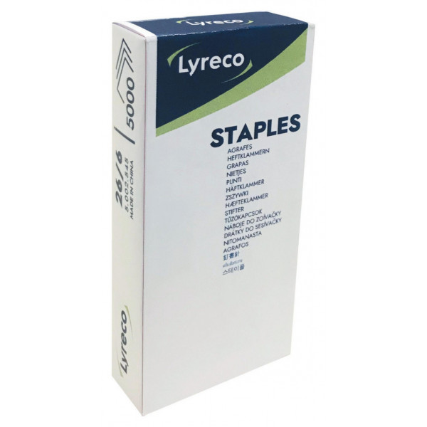 Spare Staples 26/6 - Box of 5000