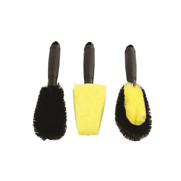 Alloy Wheel Brush Set - 3 Piece