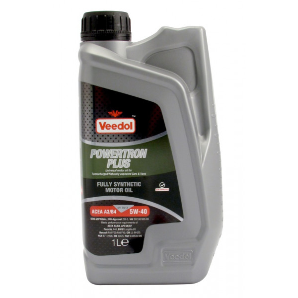 Powertron Plus - 5W40 Fully Synthetic - 1 Litre