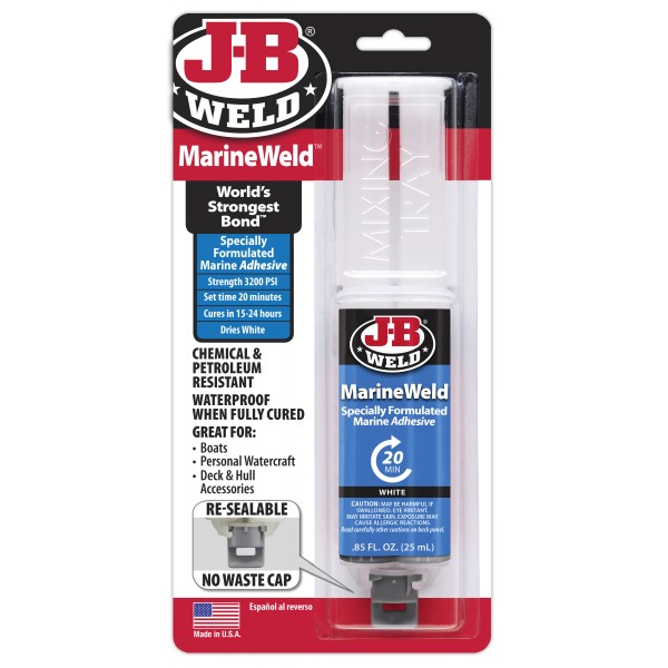 J-B Weld Marine Weld Syringe - Pack of 6