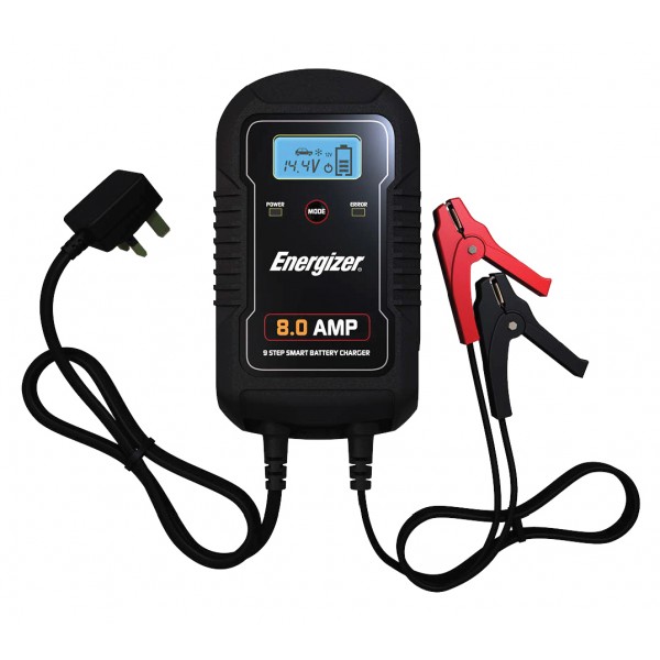 12V 8 Amp Smart Battery Charger