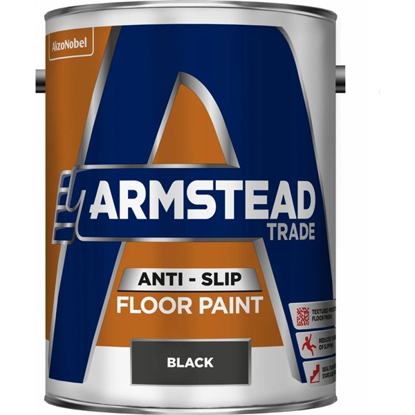 Anti Slip Floor Paint - Black - 5 Litre