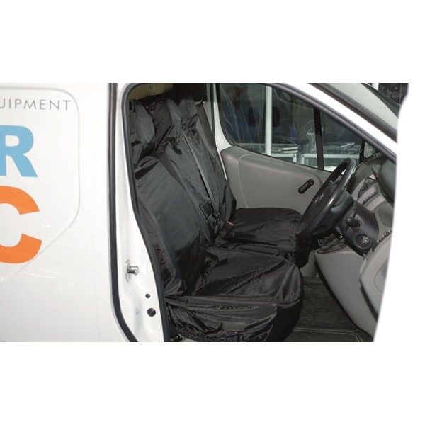 Van Seat Protector Set - Black