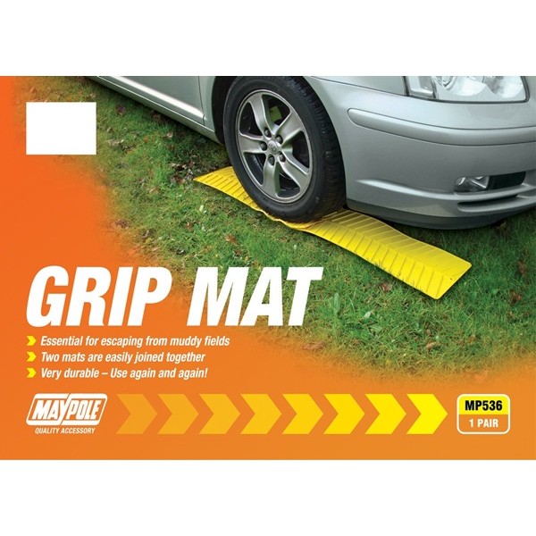 Grip Mat - Yellow - Pack of 2