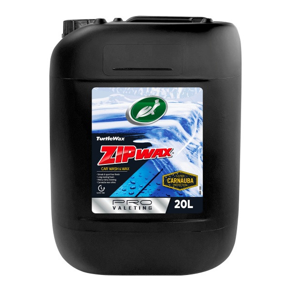 Turtle Wax Zip Wax Car Wash & Wax 20LTR Pro Valeting Edition