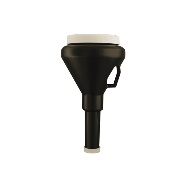 Funnel With Non Spill Rim - Black - 100mm