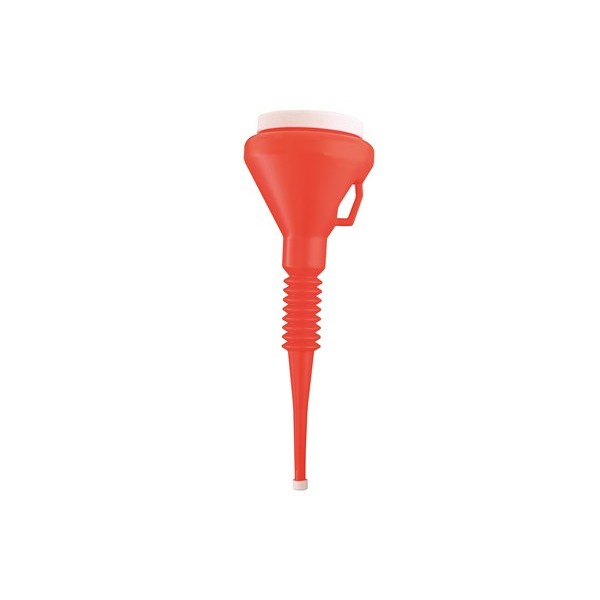 Funnel With Flexi Spout - Red - 100mm