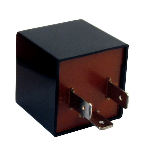 Flasher Relay - 12V - 89A - 3-Pin - Plug Type