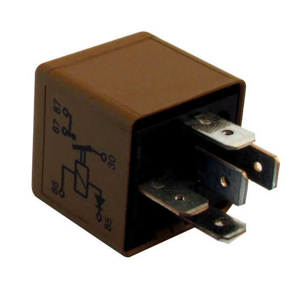 Fuel Pump Relay - 12V - 30A - 5-Pin - Plug Type