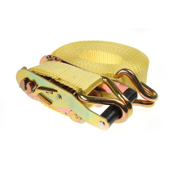 Ratchet Strap & Hooks - 38mm x 6m (2500kg)