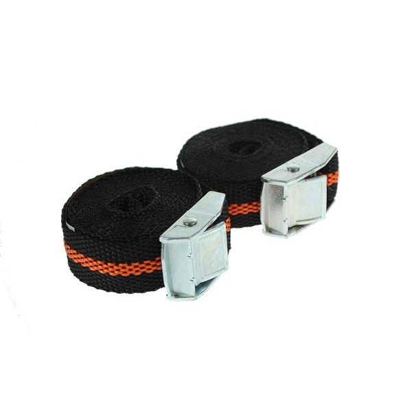 Luggage Straps with Cam Buckle - 2.5m x 25mm - Pack of 2