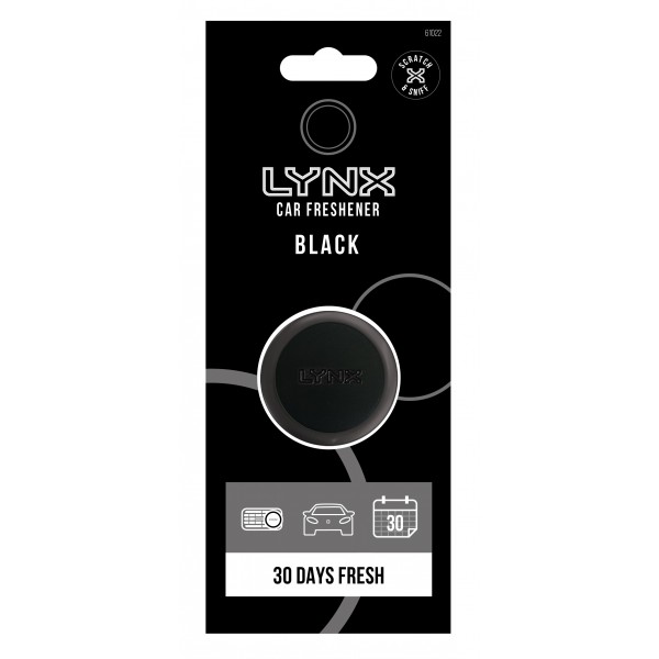 Lynx Black - Mini Vent Air Freshener