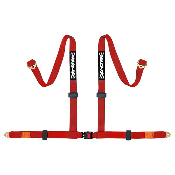 Harness - 4 Point - Red