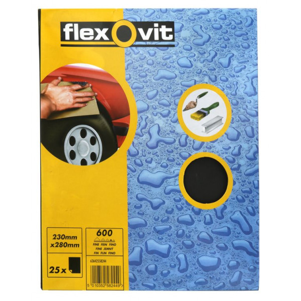 Wet & Dry Paper - P600 - Pack Of 25