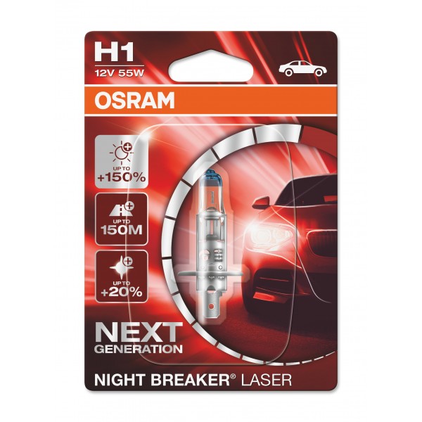 Performance Bulbs -  H1 +150% More Brightness - (448) P14.5 - Halogen - NIGHT BREAKER LASER