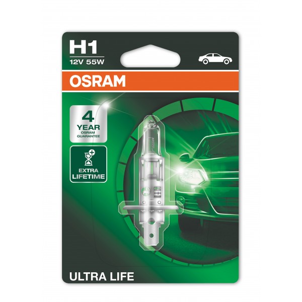 Performance Bulbs -  H1 12V 55W (448L) - Long Life P14.5 - ULTRA LIFE
