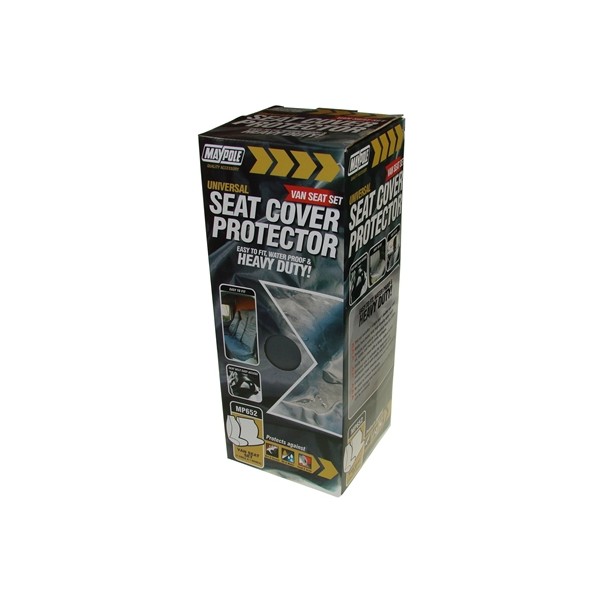 Van Seat Cover Waterproof - Set - Grey